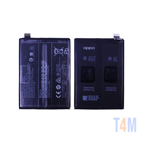 Bateria BLP811 para Oppo Find X3 Lite 5G/Reno5 5G 4300mAh